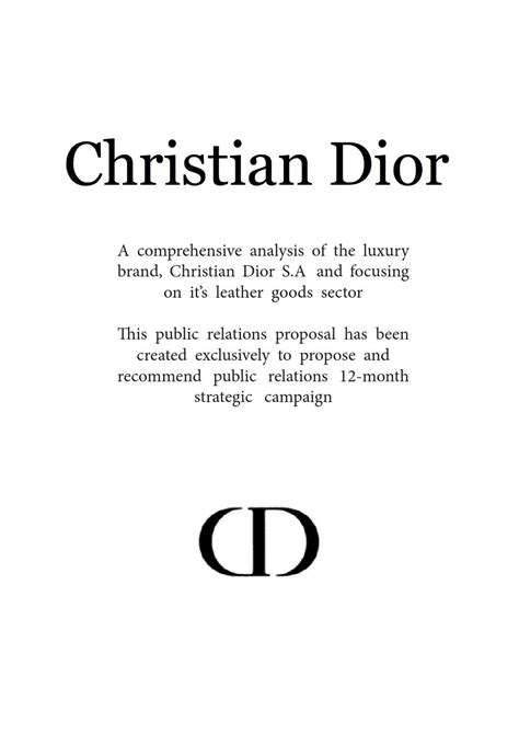 christian dior vision and mission statement|christian dior core values.